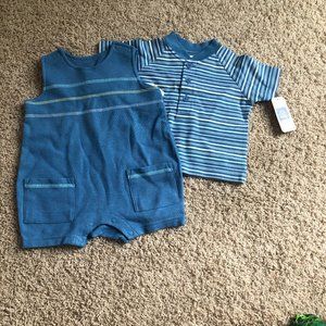 NWT Cherokee Baby 2-Piece Outfit